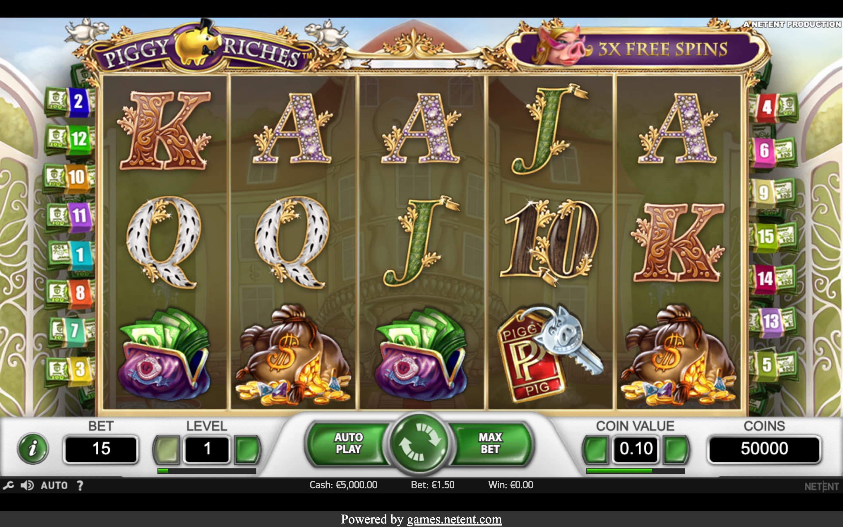 Piggy Riches - NetEnt